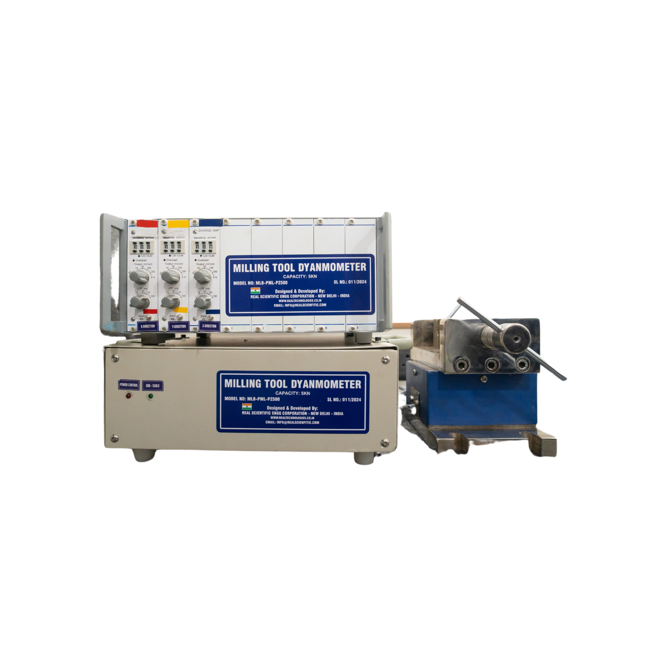 Piezo-based Multicomponent Dynamometer