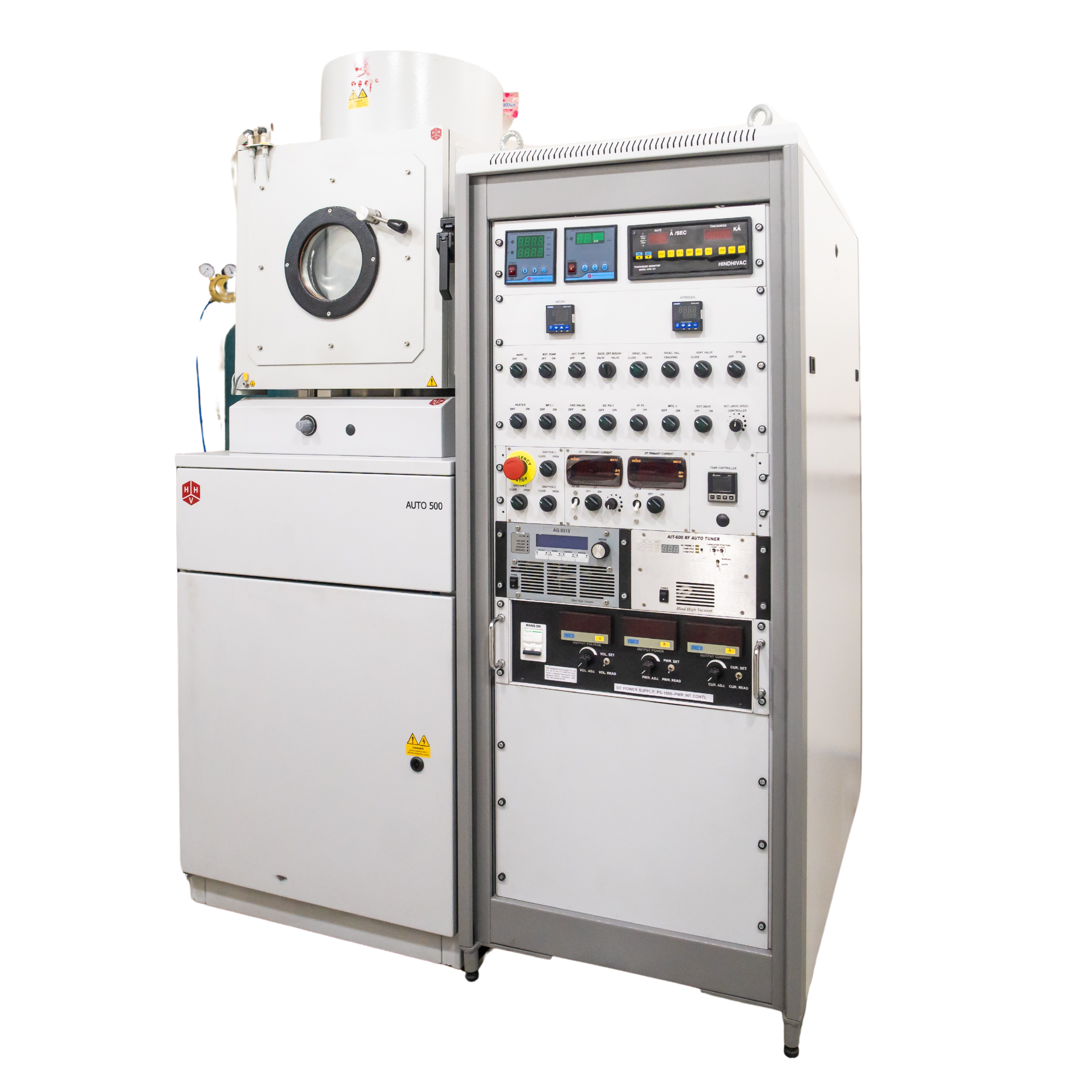 RF & DC  Magnetron Sputtering with Thermal Evaporation System